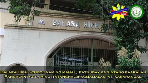 BALARA HIGH SCHOOL HYMN .